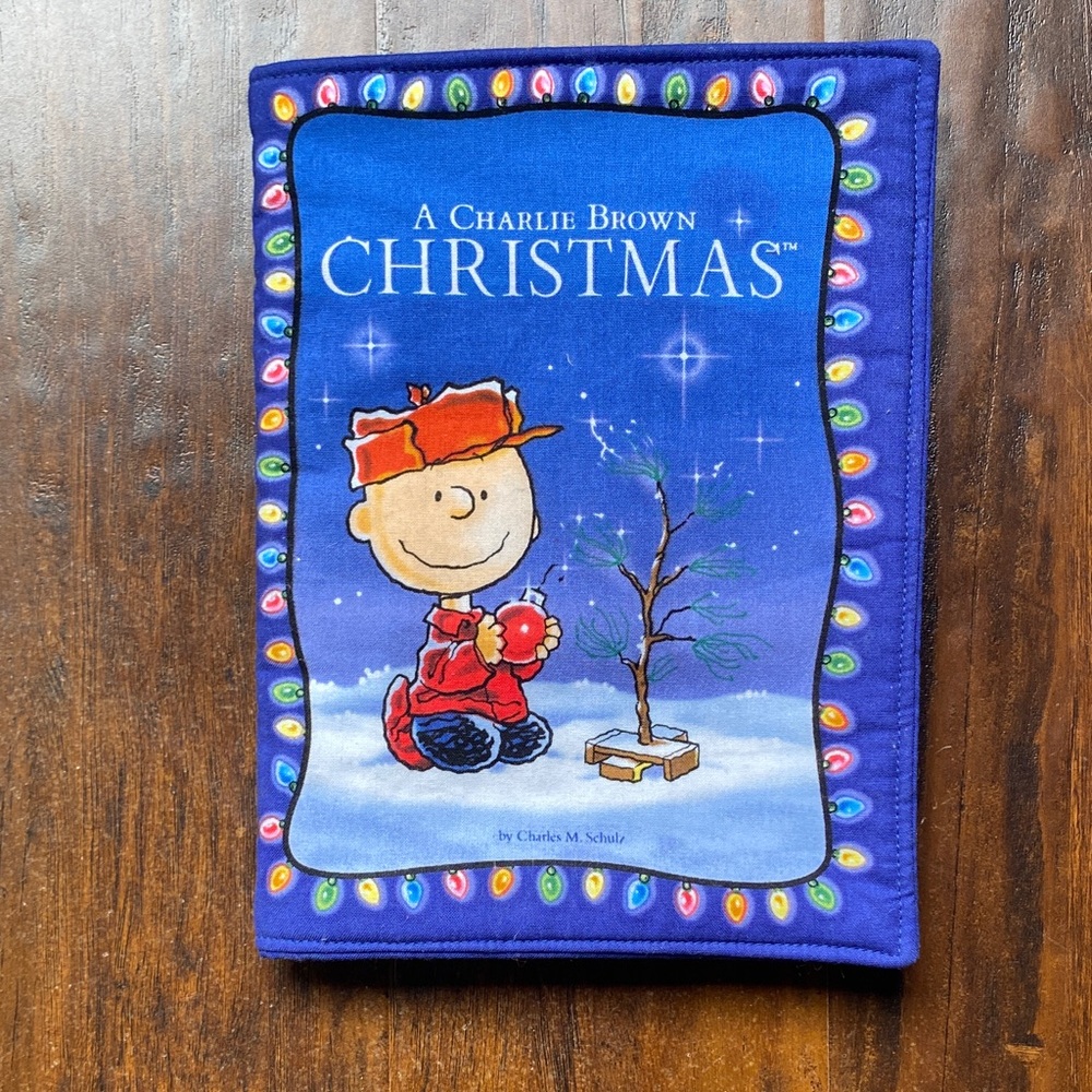 Peanuts A Charlie Brown Christmas -Fabric Plush Children’s Book